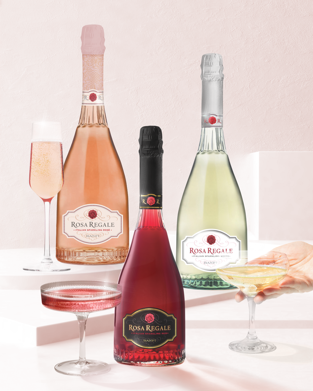 Rosa regale outlet sparkling red